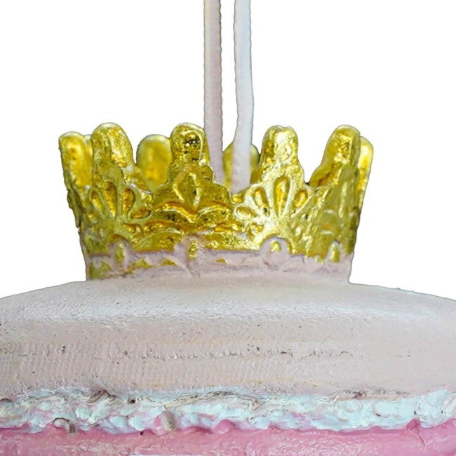 Macarons in Resina Rosa D.5 cm