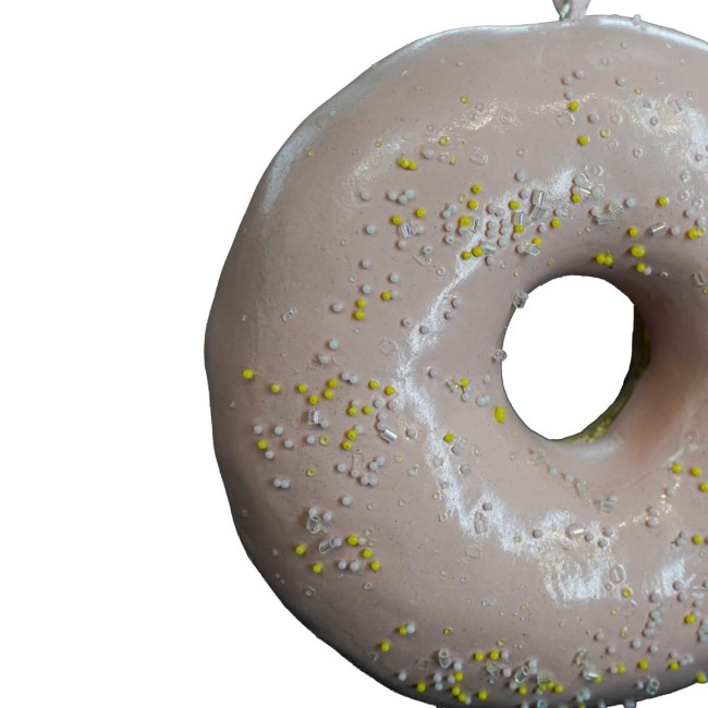 Ciambella Natalizia in Resina 10 cm