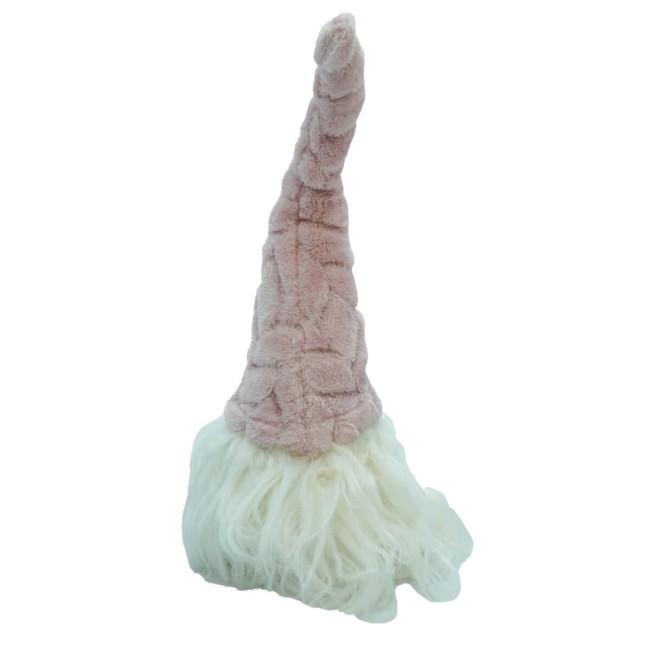 Testa di Gnomo di Natale 4 Colori H.30 cm