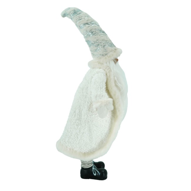 Babbo Natale con Abito Bianco H.52 cm