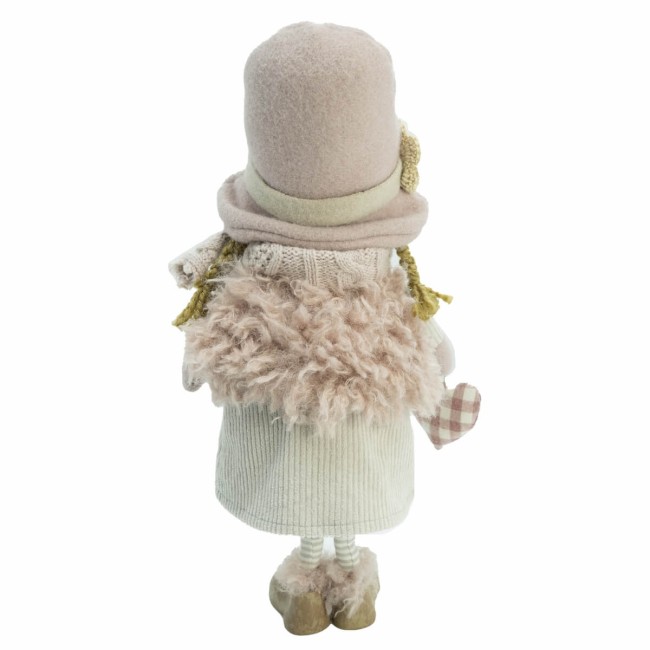 Bimba in Piedi Beige e Rosa H.41 cm