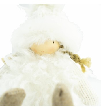 Bimba Bianca con Gambe Morbide H.24 cm