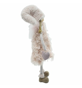 Bimba in Piedi con Cuore in Mano H.58 cm