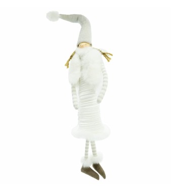 Fatina Bianca con Braccia e Gambe Morbide H.43 cm