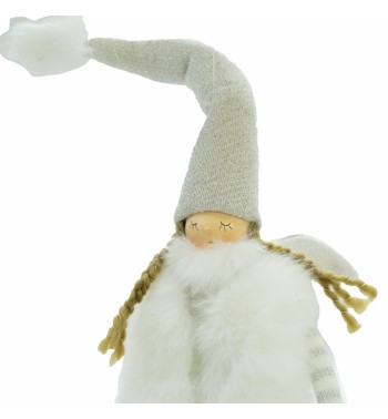 Fatina Bianca con Braccia e Gambe Morbide H.43 cm