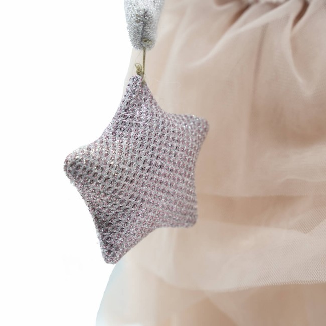 Bambolina con Stella in Mano H.60 cm