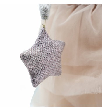 Bambolina con Stella in Mano H.60 cm