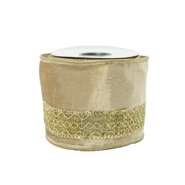 Nastro Natalizio in Velluto Disponibile 10 cm x 5 mt - 3 Colori