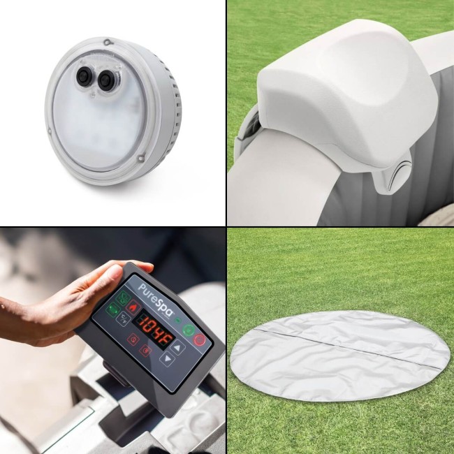 Spa Idromassaggio Greywood Deluxe 196x196x71cm - Intex 28440