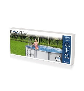Scaletta di Sicurezza per Piscine H.132 cm - Bestway 58332
