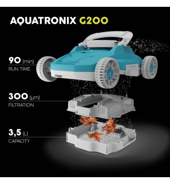 Robot Pulitore Piscina AquaTronix G200 - Bestway 58765