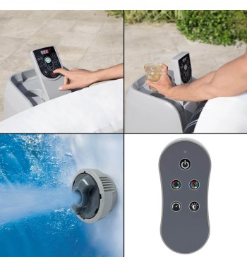 Spa Idromassaggio Lay-Z Hollywood AirJet, 4/6 Persone - Bestway 60059