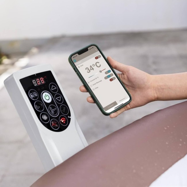 Spa Idromassaggio Gonfiabile Lay-Z-Spa Hawaii AirJet Terracotta - Bestway 6001G