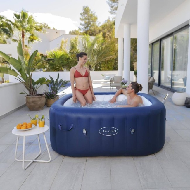 Spa Idromassaggio Gonfiabile Lay-Z-Spa Hawaii AirJet Quadrata - Bestway 6001H