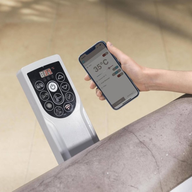 Spa Idromassaggio Gonfiabile Lay-Z-Spa Rome AirJet 180x180x71 cm - Bestway 6001K