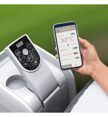 Spa Idromassaggio Lay-Z-Spa Santorini HydroJet Pro - Bestway 6001T