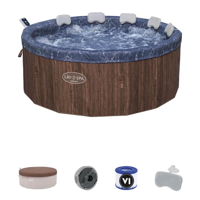 Spa Idromassaggio Lay-Z-Spa Toronto AirJet Plus - Bestway 6001W