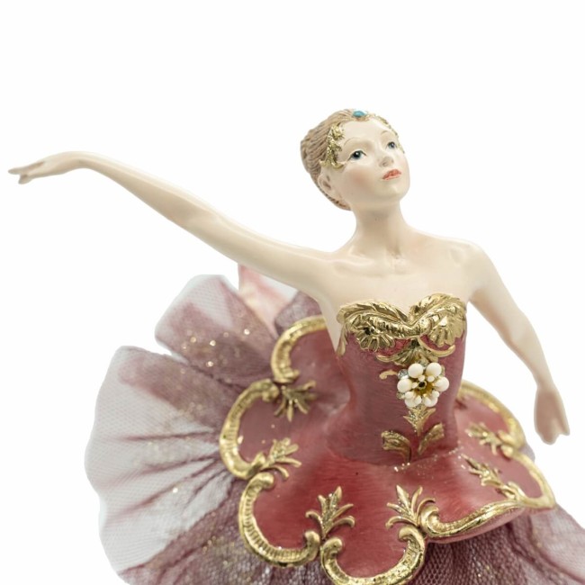 Ballerina in Attitude in Resina H.24 cm