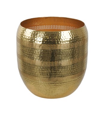 Vaso Oro Martellato in Alluminio 4 Misure