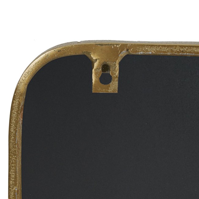 Specchio con Cornice in Alluminio Oro