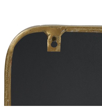 Specchio con Cornice in Alluminio Oro