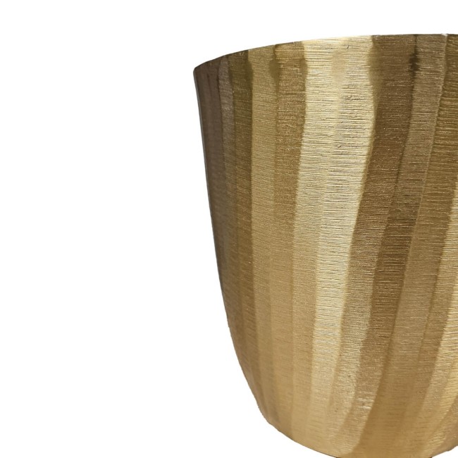 Vaso Decorativo Oro in Alluminio 2 Misure