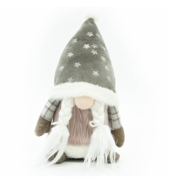 Gnomi di Natale in Tessuto H.30 cm