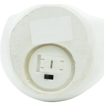 Pupazzo di Neve Decorativo in Poliresina con Scena Natalizia