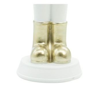 Schiaccianoci Natalizio Bianco e Rosa, 2 Misure