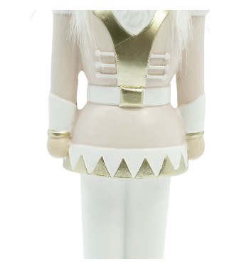 Schiaccianoci Natalizio Bianco e Rosa, 2 Misure