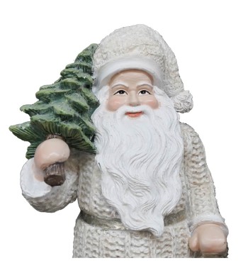 Babbo Natale con Alberello H.18 cm