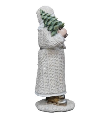 Babbo Natale con Alberello H.18 cm