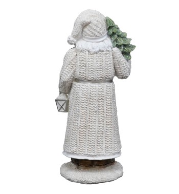 Babbo Natale con Alberello H.18 cm
