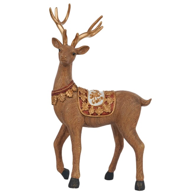 Renna Natalizia in Resina H.29 cm