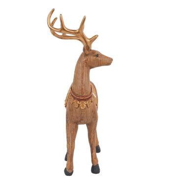 Renna Natalizia in Resina H.29 cm