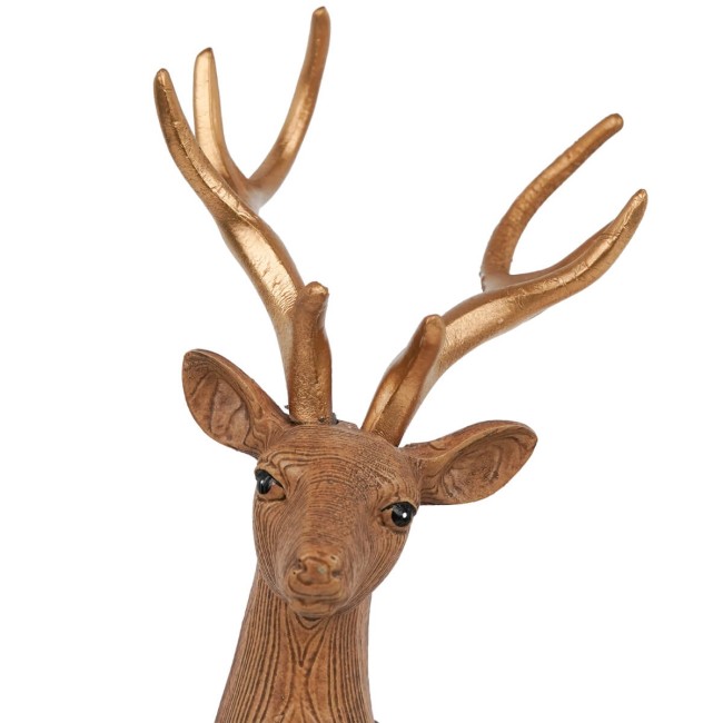 Renna Natalizia in Resina H.29 cm