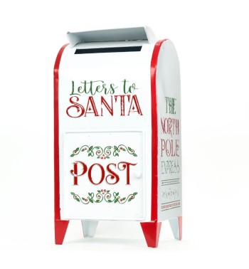 Cassetta Postale Natalizia in Latta H.39 cm
