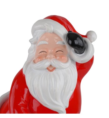 Babbo Natale con Doni in Resina H.38 cm