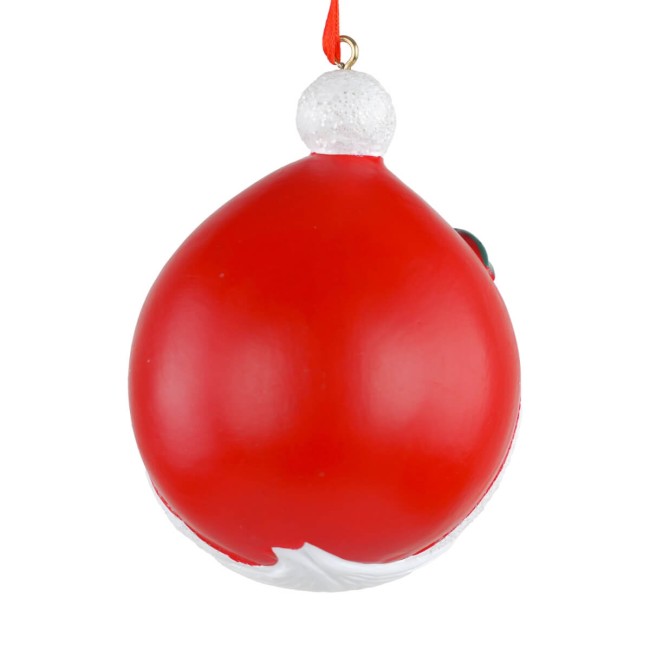 Babbo Natale da Appendere in Resina D.8 cm