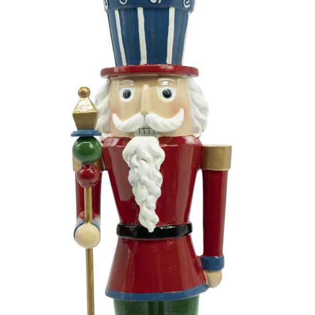 Schiaccianoci Natalizio in Resina H.51 cm