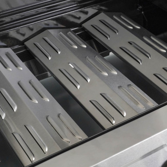 Barbecue a Gas 3 Fuochi con Fornello Laterale - Praga