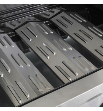 Barbecue a Gas 3 Fuochi con Fornello Laterale - Praga