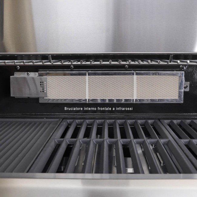 Barbecue a Gas 5 Fuochi con Fornello Laterale - Lisbona