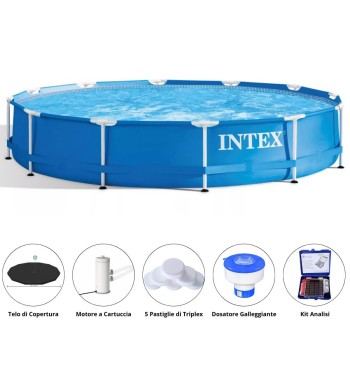 Piscina Rotonda Intex 28210NP - 366x76 cm - Promo Completa