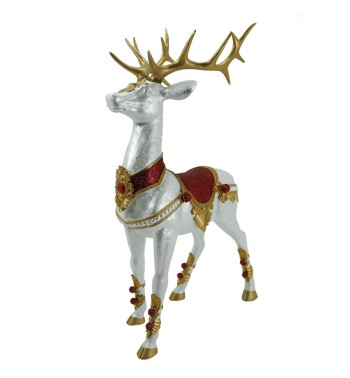 Renna Natalizia in Resina H.126 cm