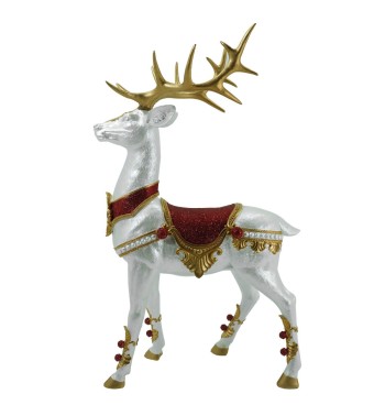 Renna Natalizia in Resina H.126 cm