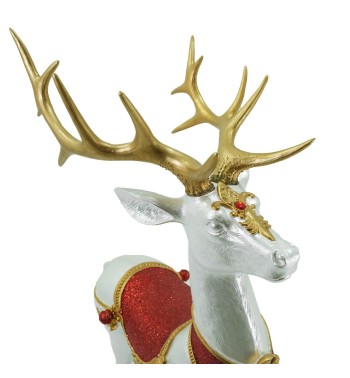 Renna Natalizia in Resina H.126 cm