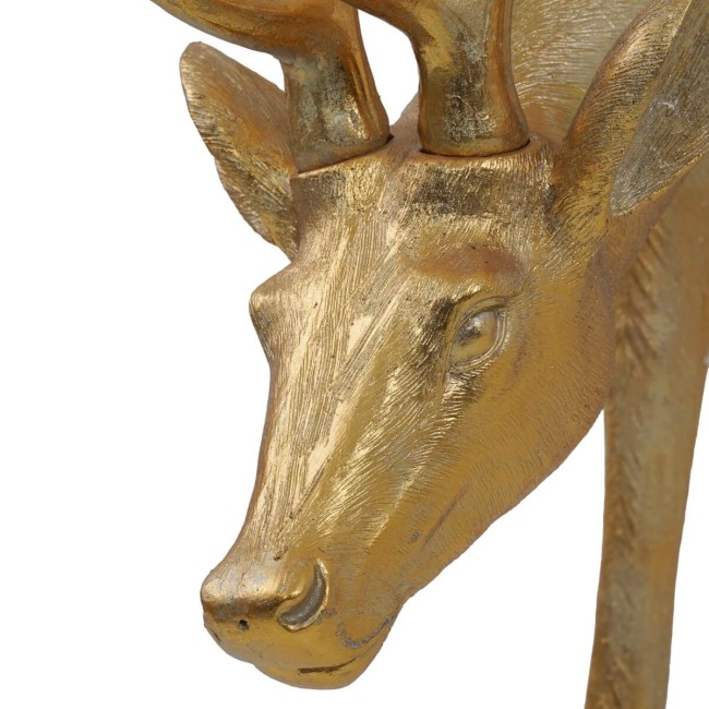 Renna Natalizia Oro in Resina – H.139,8 cm