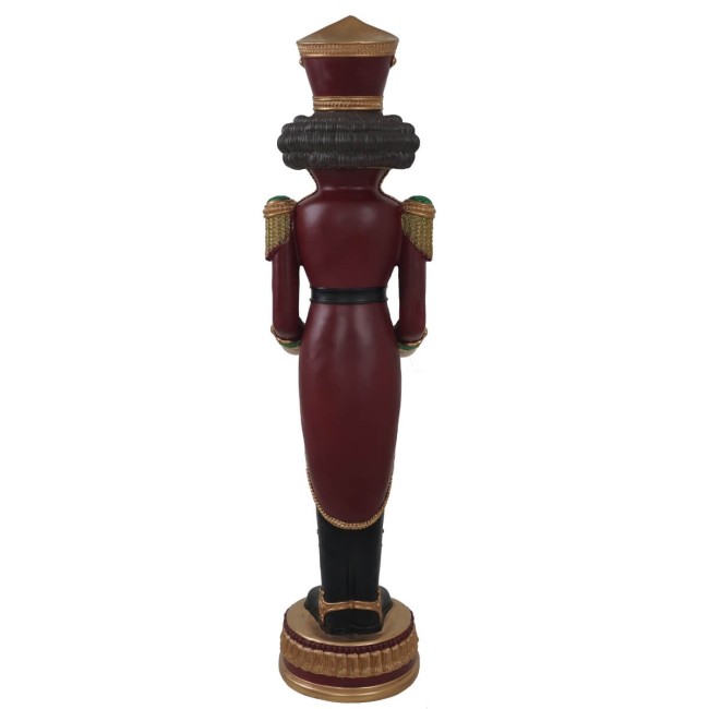 Schiaccianoci Natalizio con Carillon e Luci LED – H. 122,5 cm