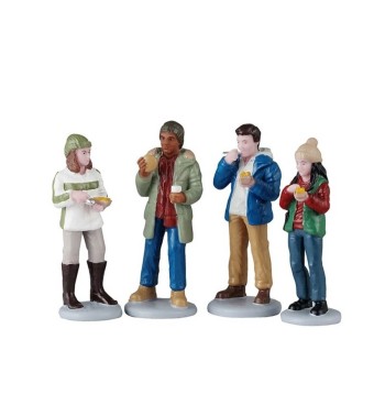 Food Truck Patrons - Lemax 52530